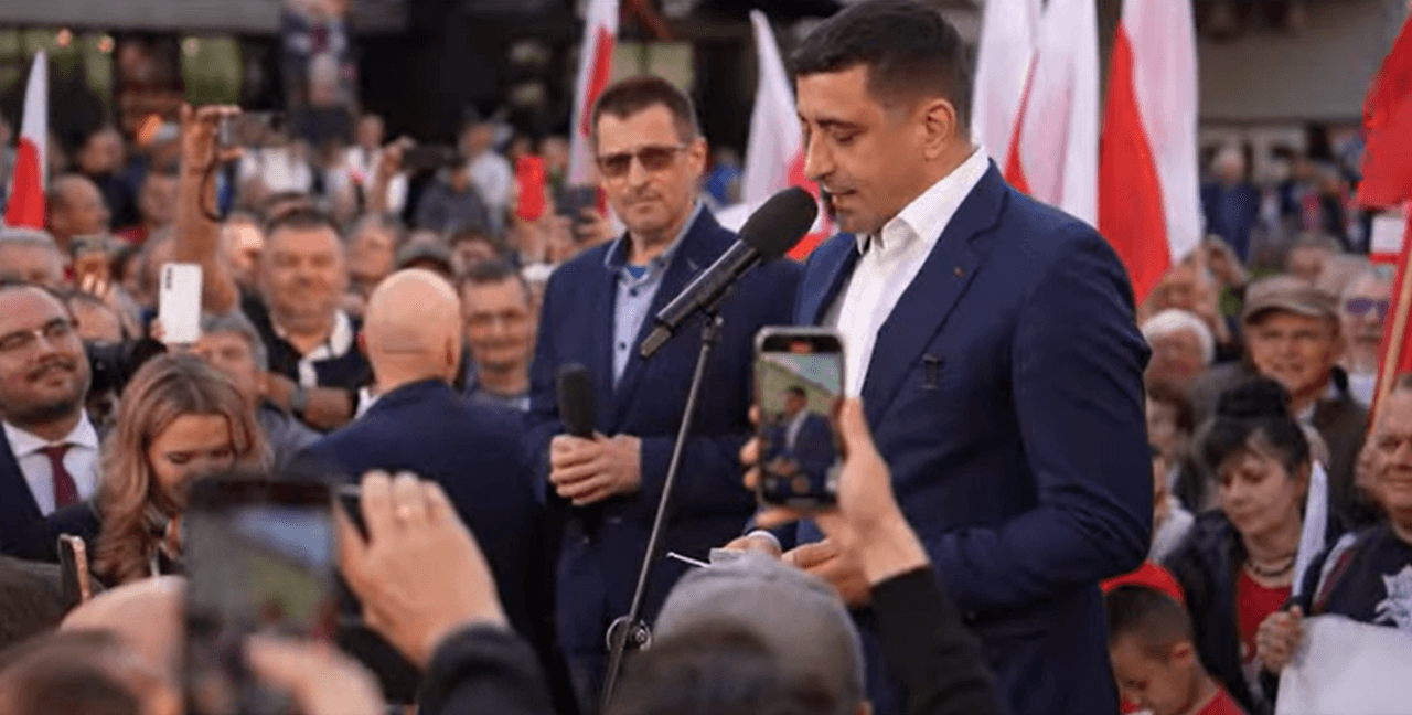 george-simion,-discurs-fulminat-in-polonia