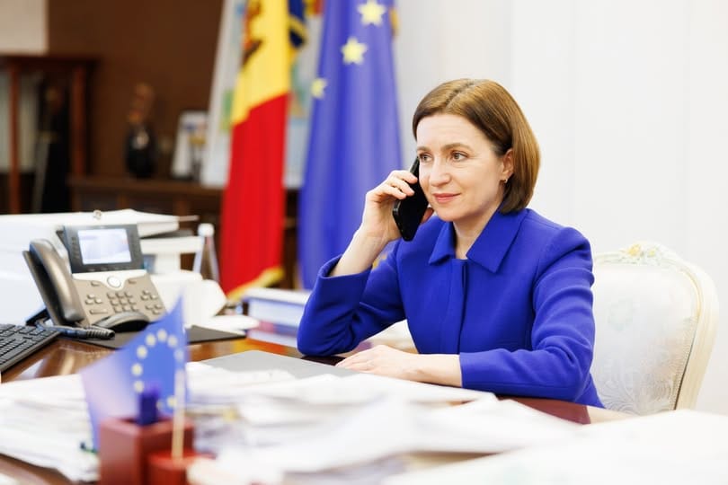 maia-sandu,-felicitari-pentru-nicusor-dan:-romania,-mergem-impreuna-cu-incredere-pe-drumul-european