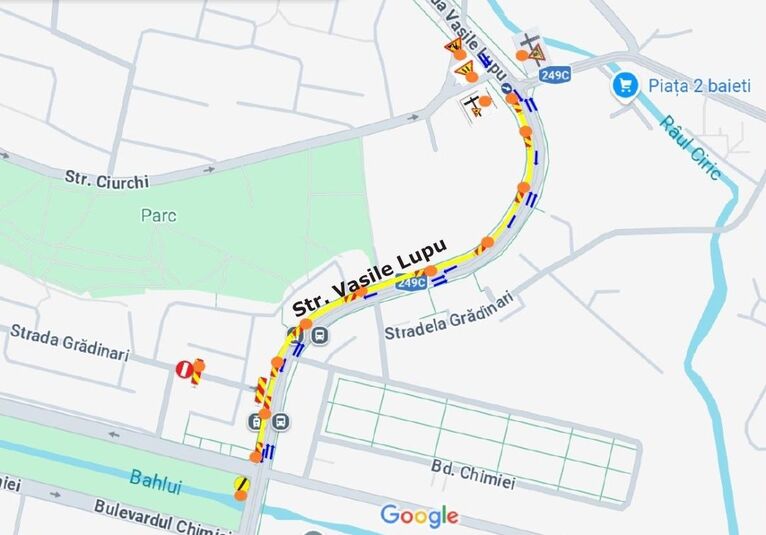 restrictii-de-circulatie-pe-strada-vasile-lupu-din-iasi