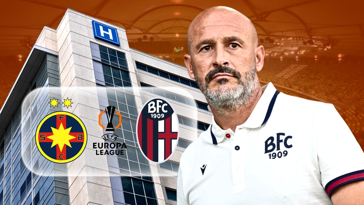 Decizie surprinzătoare a lui Vincenzo Italiano pentru antrenarea Bolognei din spital la meciul cu FCSB