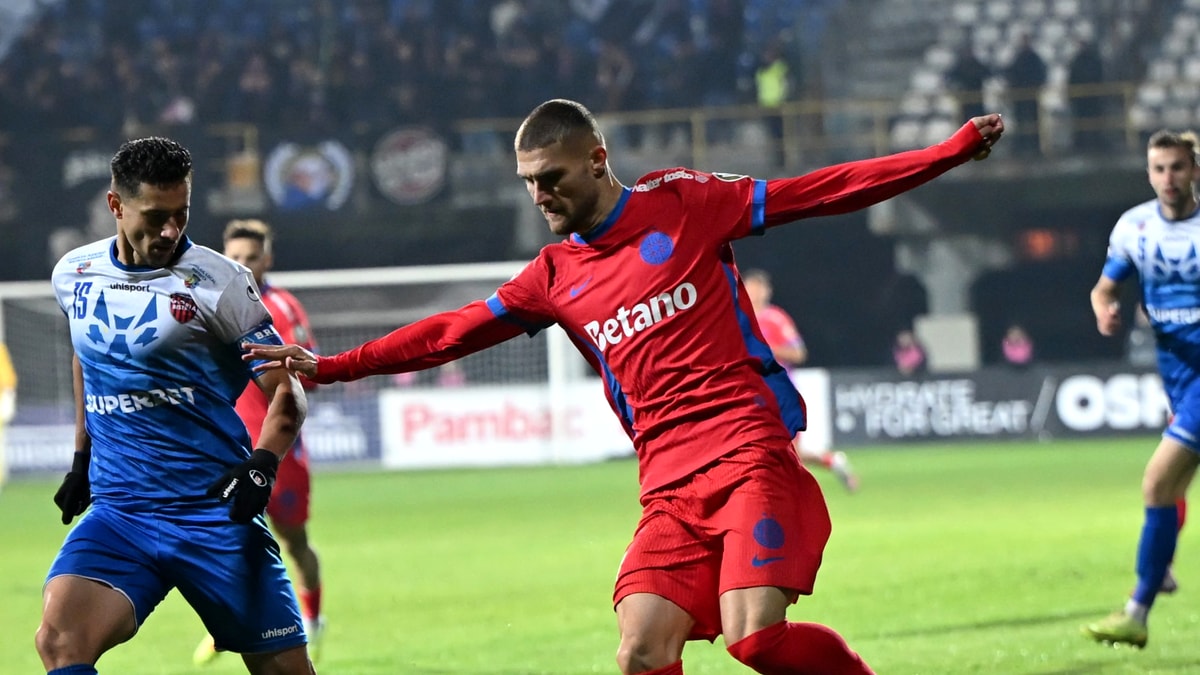 Daniel Bîrligea a fost protagonista serii la Bistrița după învingerea FCSB, fotografie exclusivă