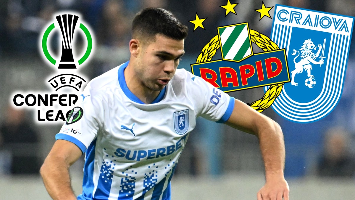 Rapid Viena U Craiova LIVE VIDEO în Conference League etapa 3 cu prima imagine de la stadion