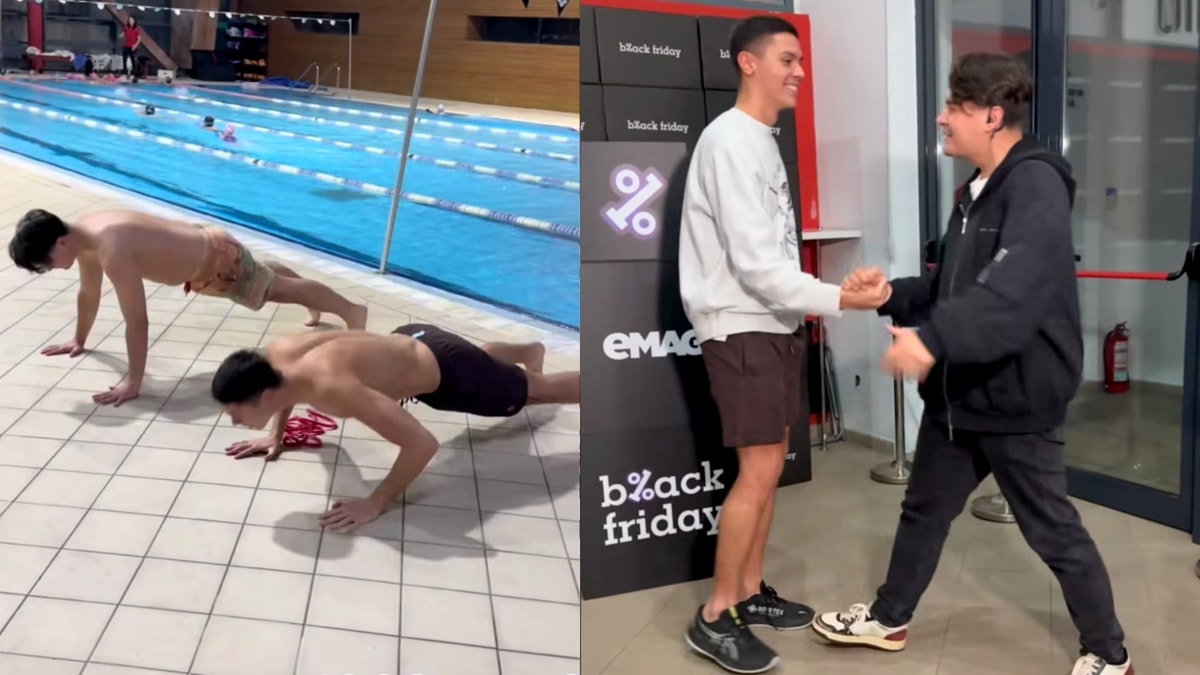 David Popovici și Selly în întâlnire de cinci stele la bazin – Lecție de inedită cu videouri exclusive