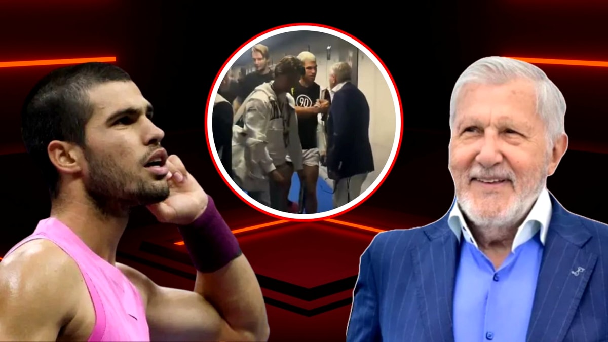 Ilie Năstase și Carlos Alcaraz se întâlnesc la Turneul Campionilor – Video