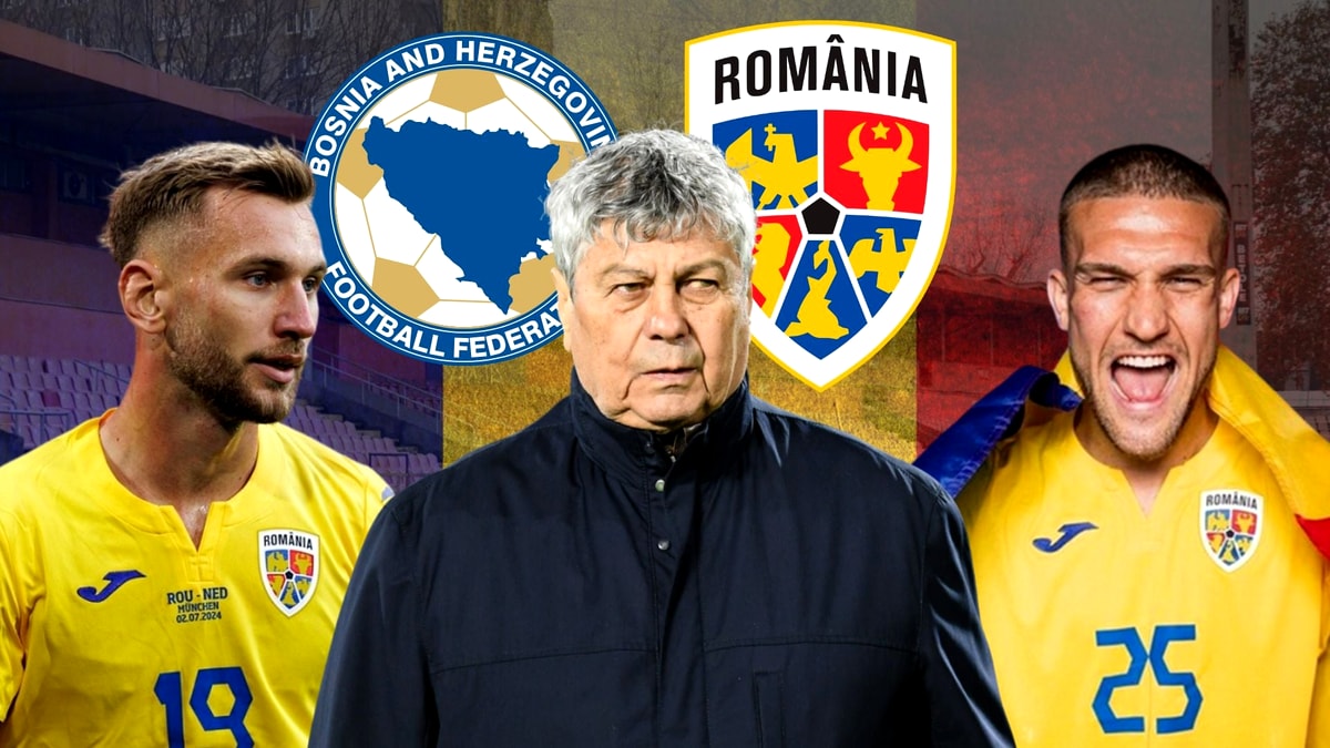 Mircea Lucescu a decis cu cine atacăm la Zenica în Bosnia pentru meciul România, Bîrligea sau Drăguș?