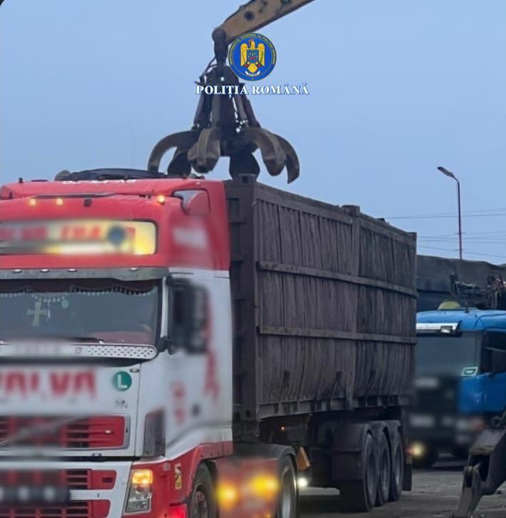 Poluare în Dâmbovița: peste 4,5 tone de deșeuri feroase confiscate