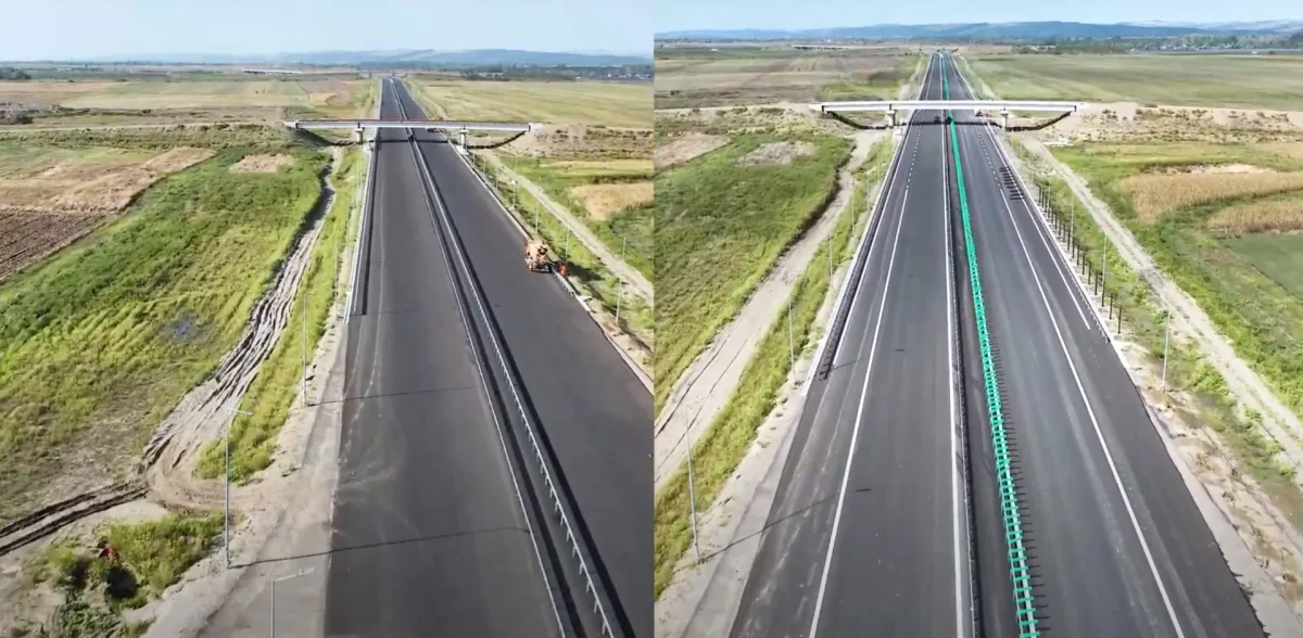 Ultimele 50 km ale Autostrăzii Moldovei A7 se află în faza finală de lucrări și pregătiri pentru deschiderea traficului