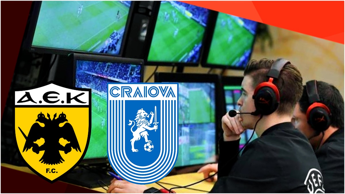 eliminarea-universitatii-craiova,-decisa-din-masina-var-a-superligii.-ce-s-a-intamplat-cu-aparatura-de-la-meciul-cu-aek