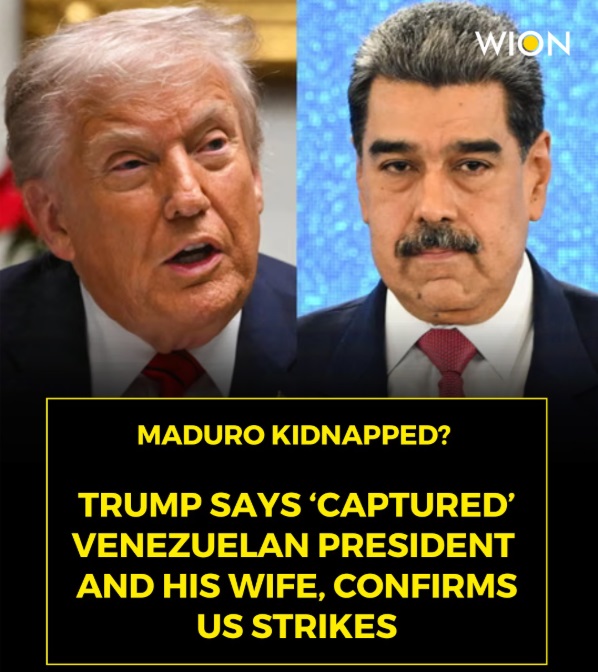 trump-sustine-ca-sua-l-au-capturat-pe-presedintele-venezuelei,-nicolas-maduro-si-pe-sotia-sa