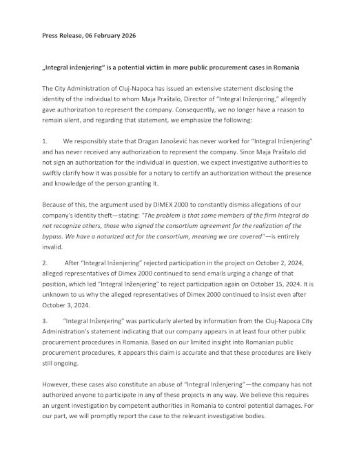 Licitațiile de peste trei miliarde de euro din România unde apar bosniacii care susțin că le-a fost furată identitatea