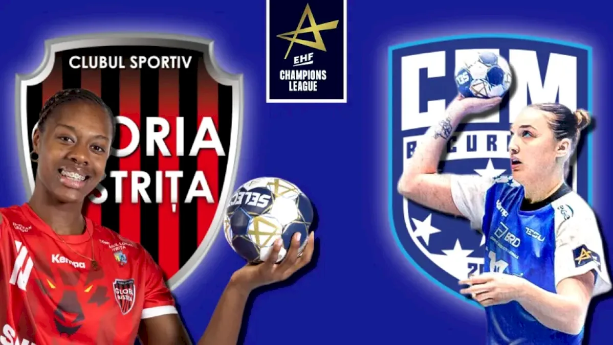 Gloria Bistrița a pierdut meciul din etapa 12 a Champions League handbal feminin