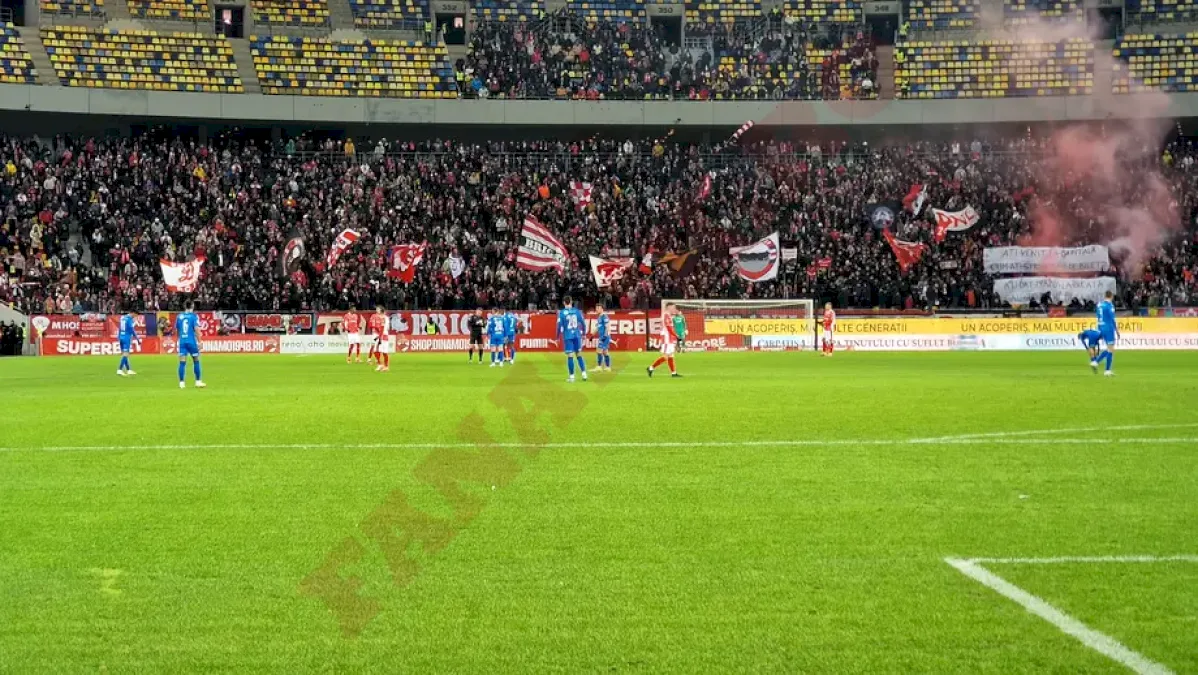 Dinamo și Universitatea Craiova, 1-1, în etapa 26 din SuperLiga