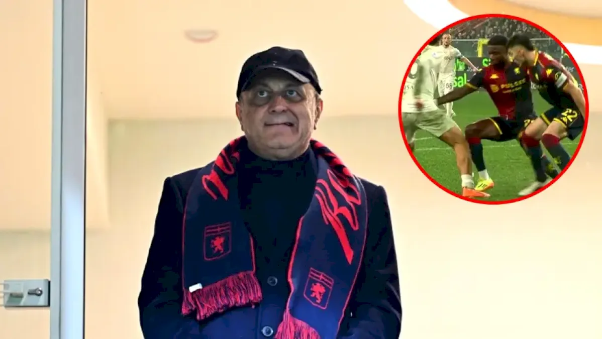 Dan Şucu, furat în Genoa  Napoli 2-3! Dezvăluirile unui fost arbitru din Serie A