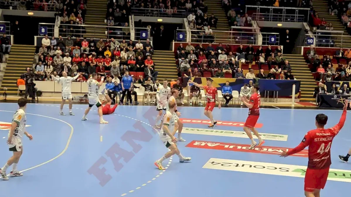 Dinamo București a pierdut cu Fuchse Berlin în Liga Campionilor la handbal masculín