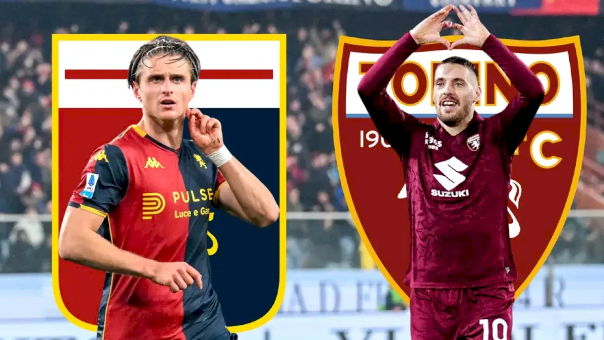 Genoa învinge Torino 2-0 în etapa 26 din Serie A
