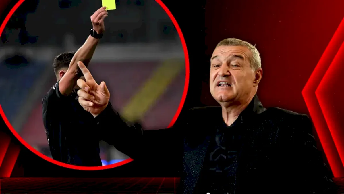 Gigi Becali l-a numit pe arbitrul român ca fiind numărul 1 pentru el