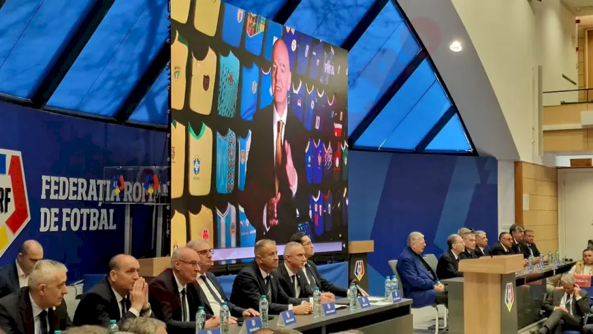 Răzvan Burleanu, susținut de Infantino și Ceferin, la alegerile FRF 2026