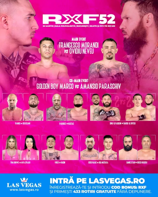 Gala RXF 52: Viker l-a învins clar pe Nadin în treia luptă