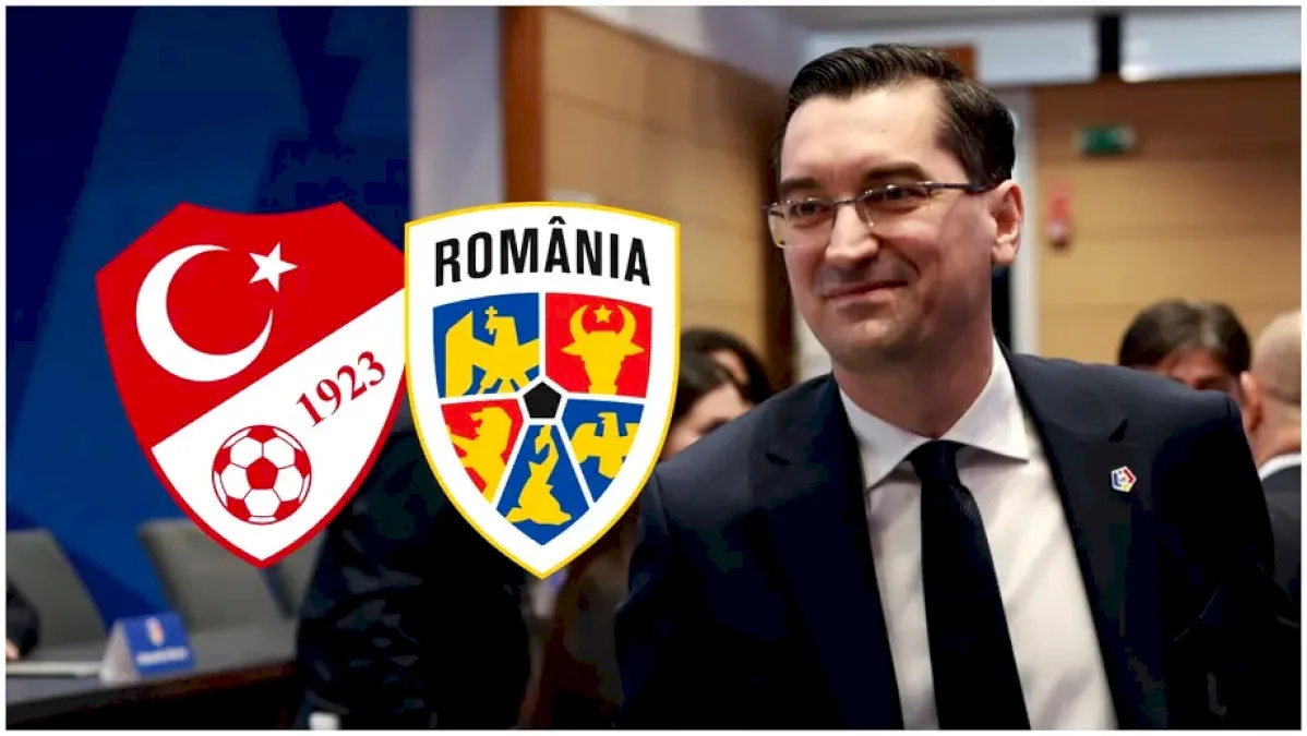 Răzvan Burleanu a primit un cadou din partea turcilor la dineul oficial