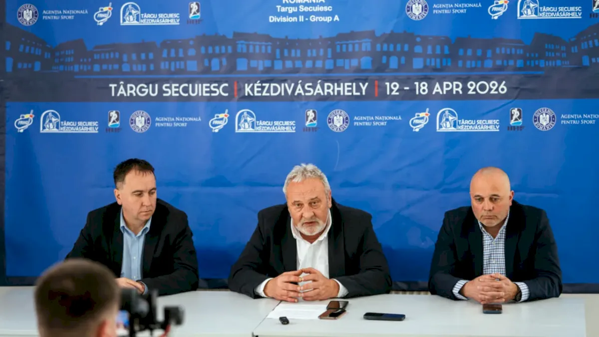 Hochei mondial la Târgu Secuiesc: România U18 joacă acasă, cu speranța unei medalii