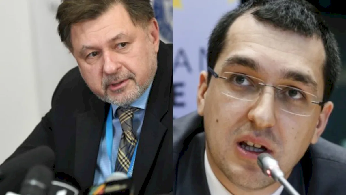 Proces Pfizer  Schimb de replici între Rafila de la PSD şi Vlad Voiculescu (USR), foştii miniştri ai Sănătăţii din perioada pandemiei, pe tema achizițiilor de vaccinuri
