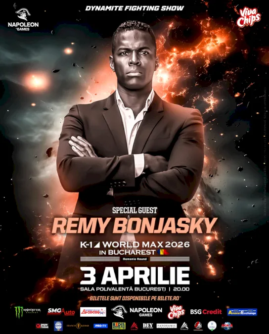 Remy Bonjasky primește cadou de la Moroșanu, calificări la finala K-1 Tokyo
