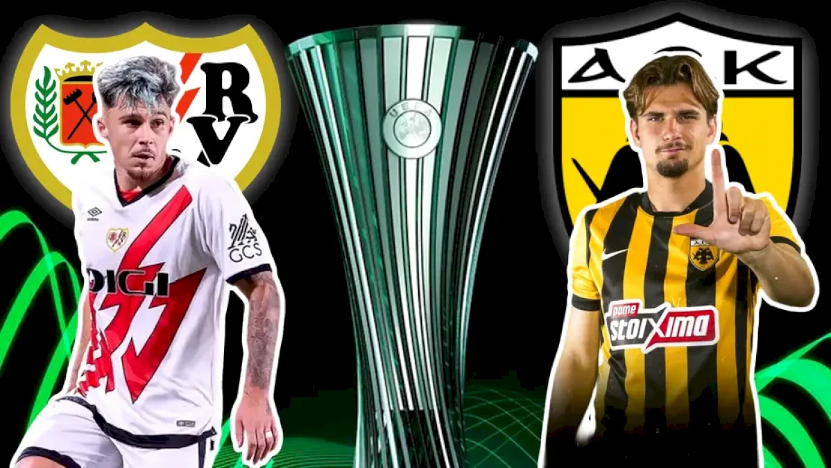 Live video UEFA Conference League, manșa tur a sferturilor. Andrei Rațiu, integralist în Rayo AEK 3-0, Răzvan Marin a intrat la pauză. Toate rezultatele serii