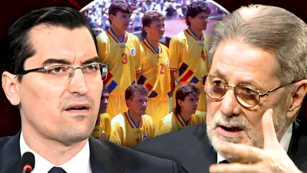 Cornel Dinu, atac la FRF și Generația de Aur: Burleanu este un măscărici!. Singurul fotbalist care a scăpat de tirada lui Mister