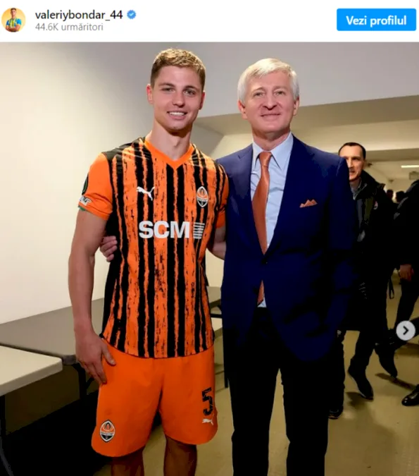 Rinat Ahmetov, un nou gest de milioane după ce a fost la priveghiul lui Mircea Lucescu. I-a îndeplinit visul fotbalistului care l-a elogiat pe Il Luce