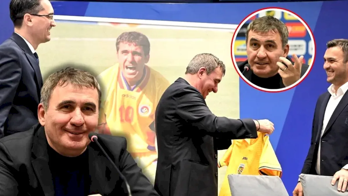 Gheorghe Hagi, trădat de gesturi la numirea ca selecţioner al naționalei! Un expert în limbaj corpului l-a analizat minut cu minut pe Rege în timpul conferinţei de presă