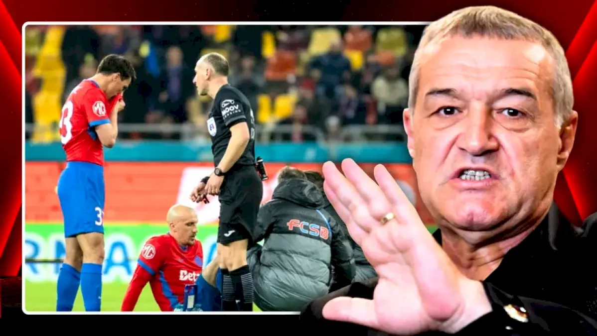 Oficial! Gigi Becali: Chiricheș e gata, are ruptură, nu mai poate juca nici dacă vrea