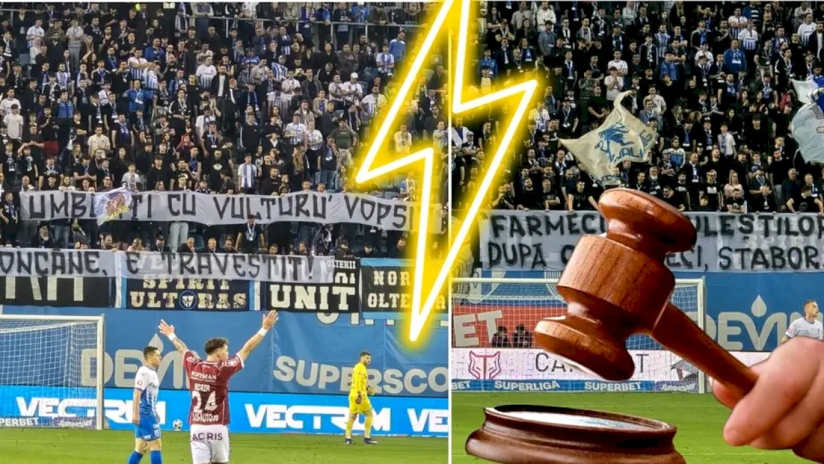Universitatea Craiova  Dinamo se joacă cu spectatori! Decizia Comisiei de Disciplină după bannerele rasiste de la meciul cu Rapid. Exclusiv