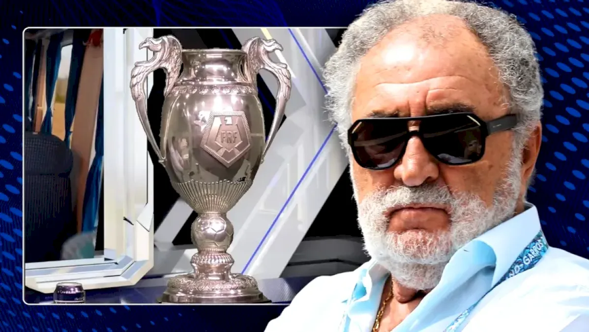 Trofeul original al Cupei României, prezent în studioul Fanatik! Costă o avere și i se datorează lui Ion Țiriac