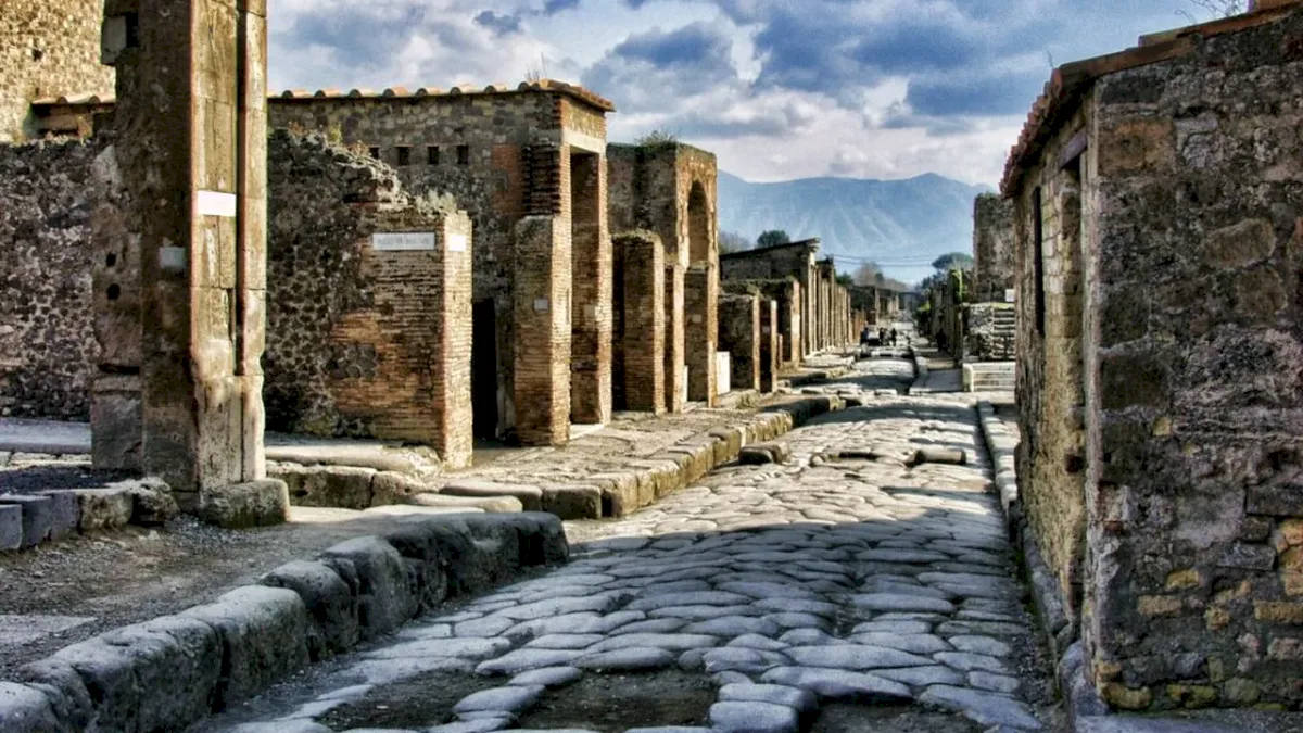 Ultimele clipe ale unui bărbat din Pompei, recreate cu Inteligența Artificială