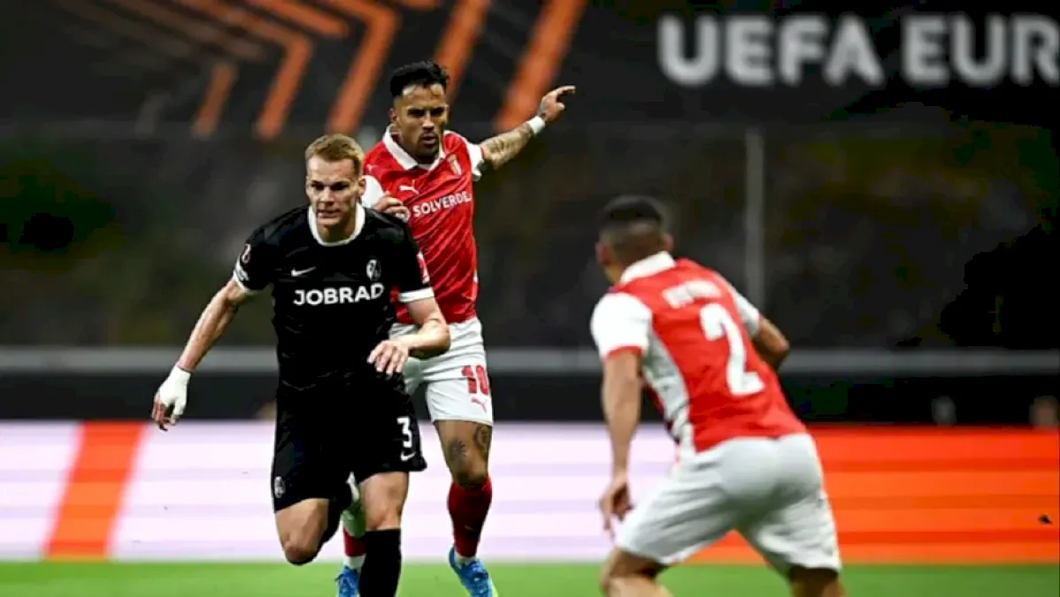 UEFA Europa League, manșa tur a semifinalelor. Nottingham Forest a răpus-o pe Aston Villa. Braga, victorie dramatică în fața lui Freiburg