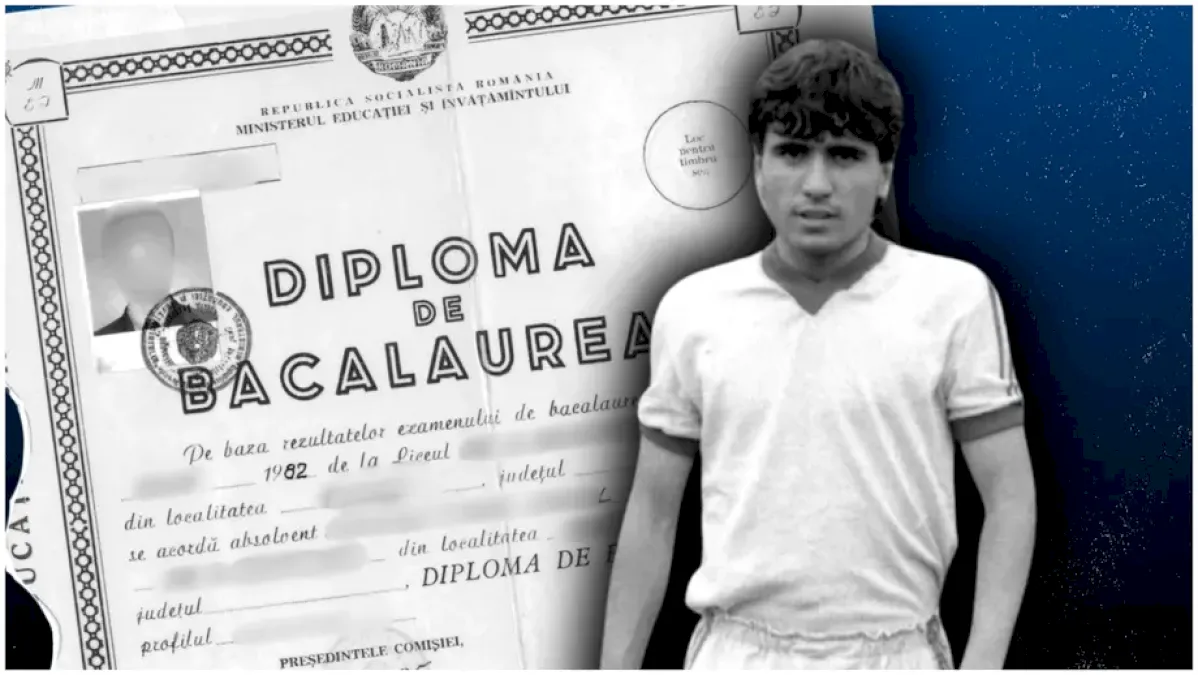 Câte meciuri a jucat Hagi în anul în care și-a dat Bacalaureatul. A marcat de 28 de ori pentru 3 echipe diferite
