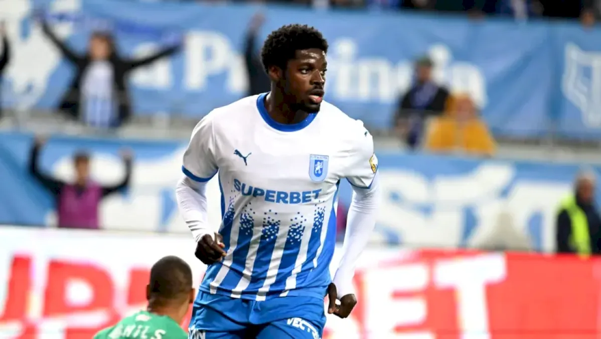 Steven Nsimba, replică incredibilă pentru rivali după ce a marcat în prelungiri în U Craiova Dinamo 2-1: Pot plânge cât de mult vor