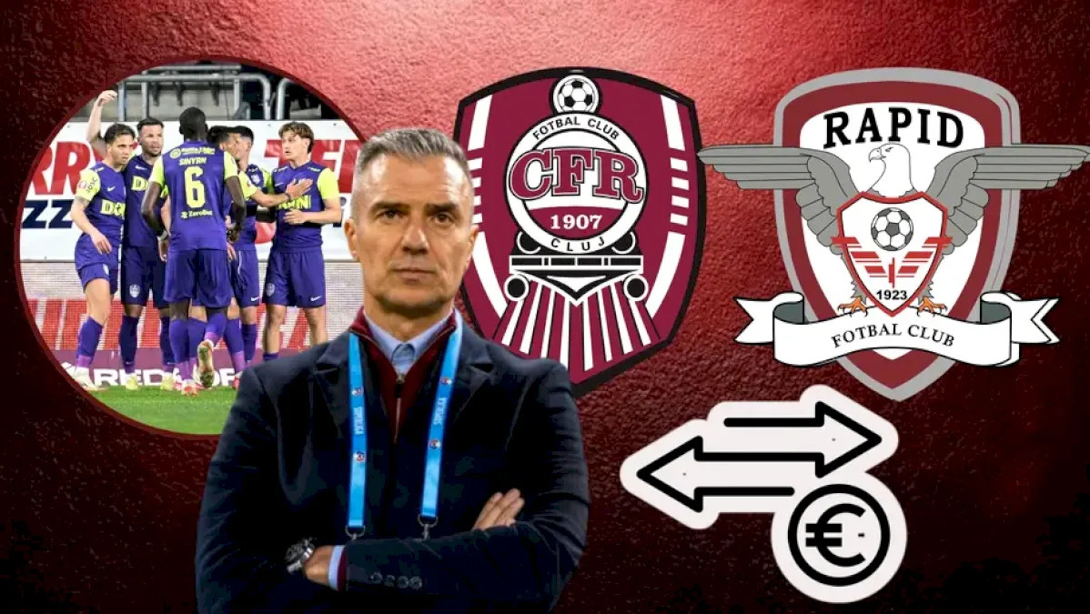 CFR Cluj se mută în Giulești după plecarea lui Pancu! Cei 4 jucători pe care îi vrea la Rapid!