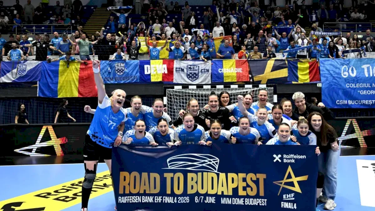 CSM București, anunț important pentru suporteri! Câte bilete sunt disponibile pentru Final Four şi cât costă