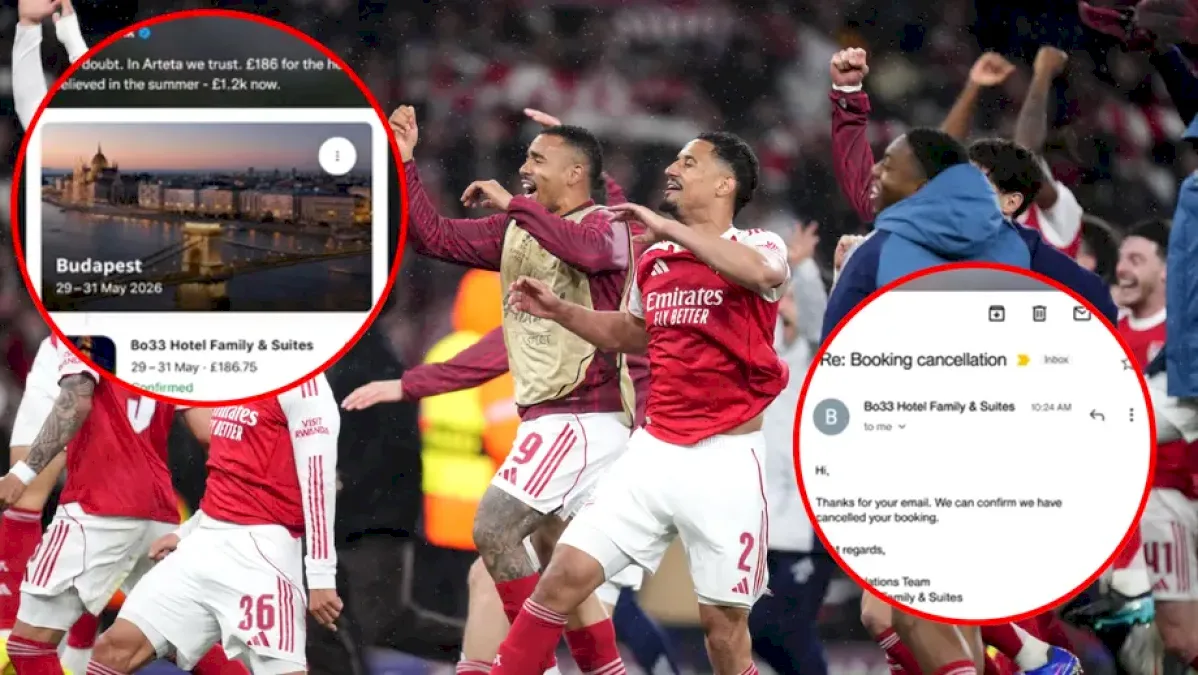 De râsul lumii! Un fan al lui Arsenal a făcut cea mai tare afacere pentru a ajunge la finala Champions League! Apoi a pierdut totul dintr-o gafă incredibilă