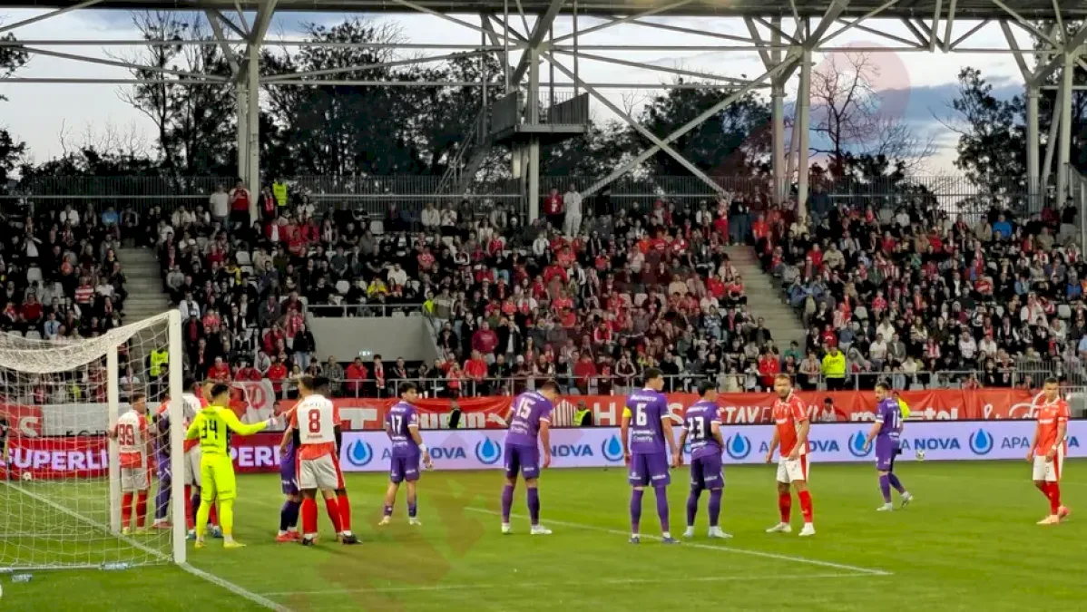 LIVE /  Dinamo  FC Argeș 1-1, în etapa a 8-a din play-off-ul SuperLigii. Ocazie uriașă George Pușcaș!