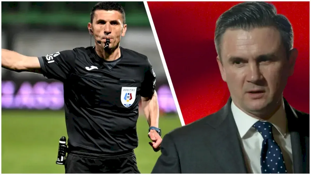 Cuvântul folosit de Cristi Balaj pentru delegarea lui Marcel Bîrsan la finala Universitatea Craiova  U Cluj! Cine era potrivit să arbitreze
