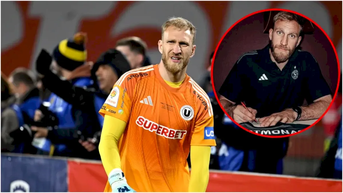Edvinas Gertmonas, transfer spectaculos în Vest! Fostul portar al lui U Cluj a fost prezentat la noua sa echipă