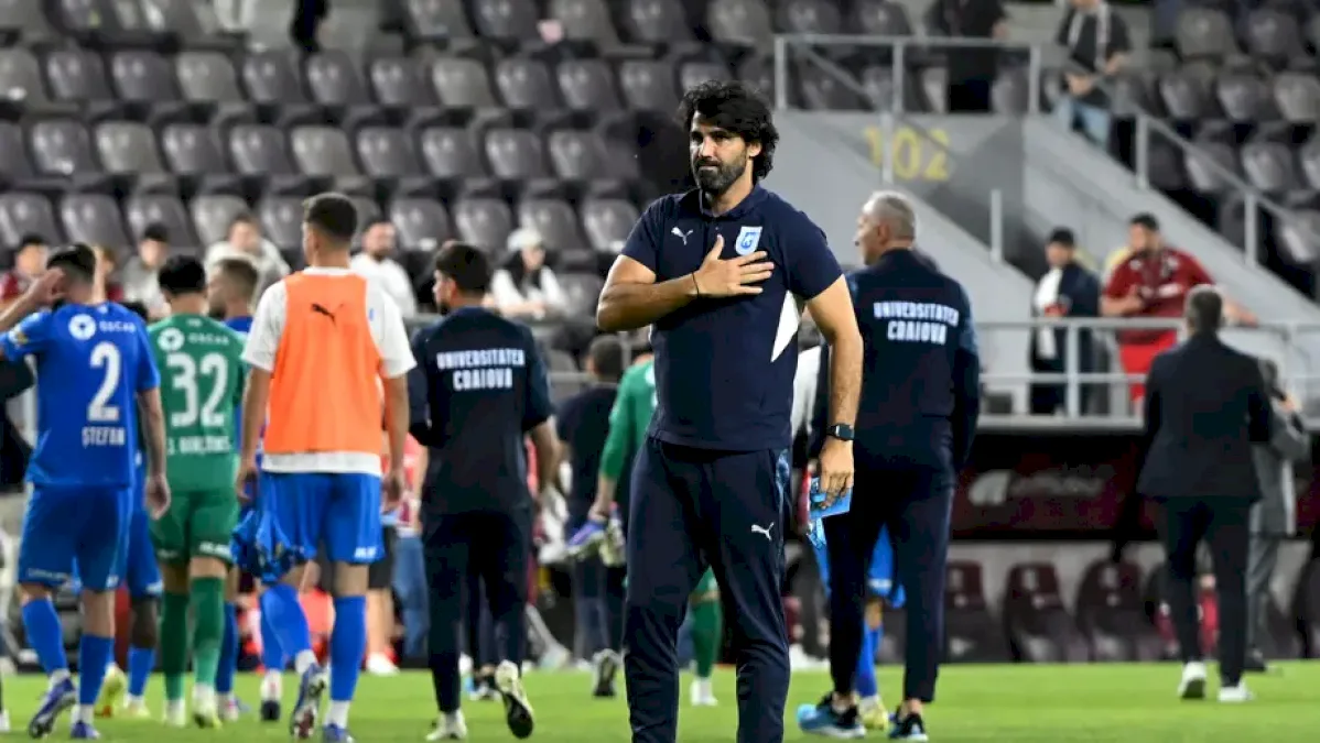 Filipe Coelho, antrenorul sezonului în SuperLiga! Campioana Universitatea Craiova domină echipa ideală