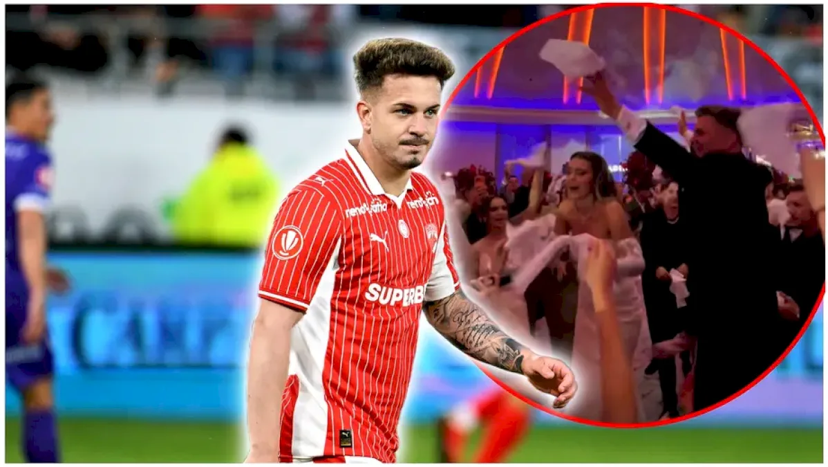 În timp ce Dinamo era bătută de FCSB în baraj, Alex Pop dansa pe mese: Asta-i nuntă împărătească!. Video