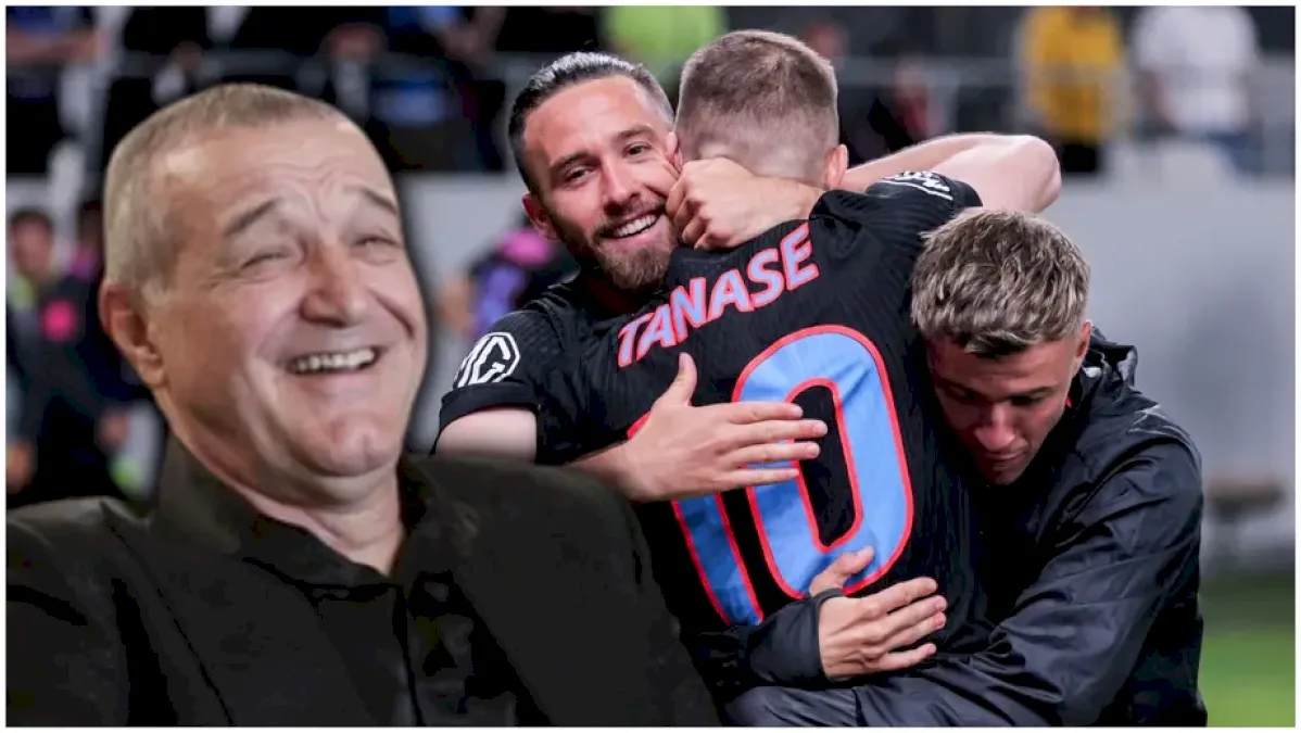 Gigi Becali, aşa cum nu l-ai auzit niciodată! A comentat în stil Ilie Dobre golul lui Ofri Arad cu Dinamo: Pac Tănase! Arad goooooool! I-am îngropat