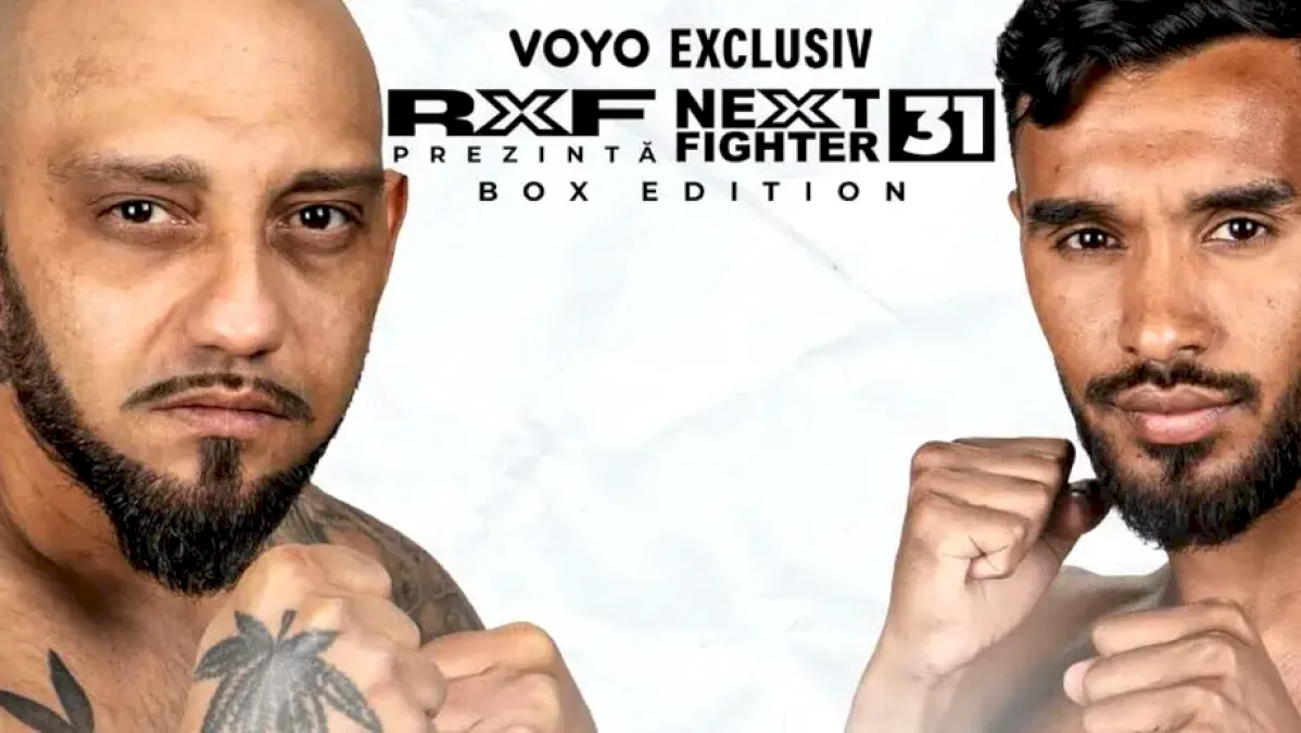 Cel mai rapid român urcă în ring la RXF Next Fighter 31. Valentin Tănase îl amenință pe Prințu de la Cluj: Să nu te rupi de tot