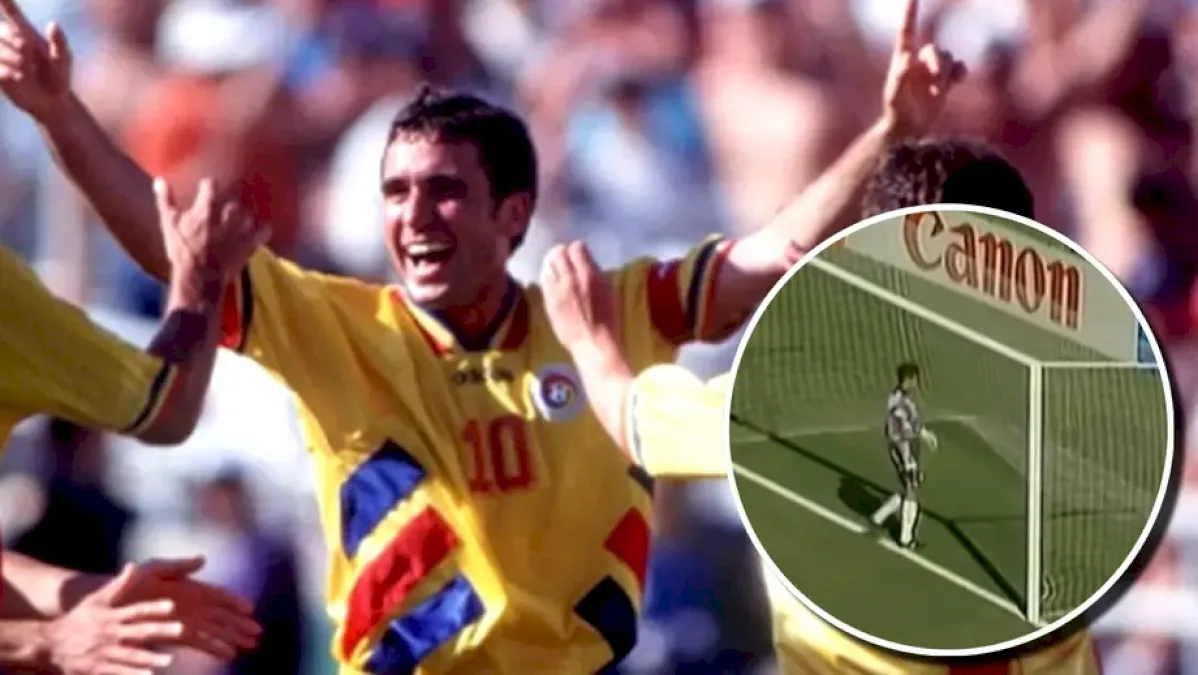 Povestea celui mai frumos gol marcat de România la un Campionat Mondial: 33 de ani de la reușita lui Gică Hagi în poarta Columbiei. Video