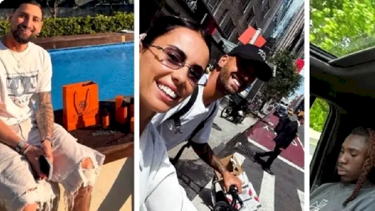 Jucătorii Italiei își petrec timpul în această perioadă de relaxare