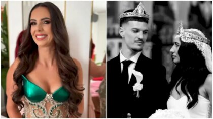 Dennis Man a oferit un cadou neașteptat Georgiei Lobonț la nunta fotbalistului